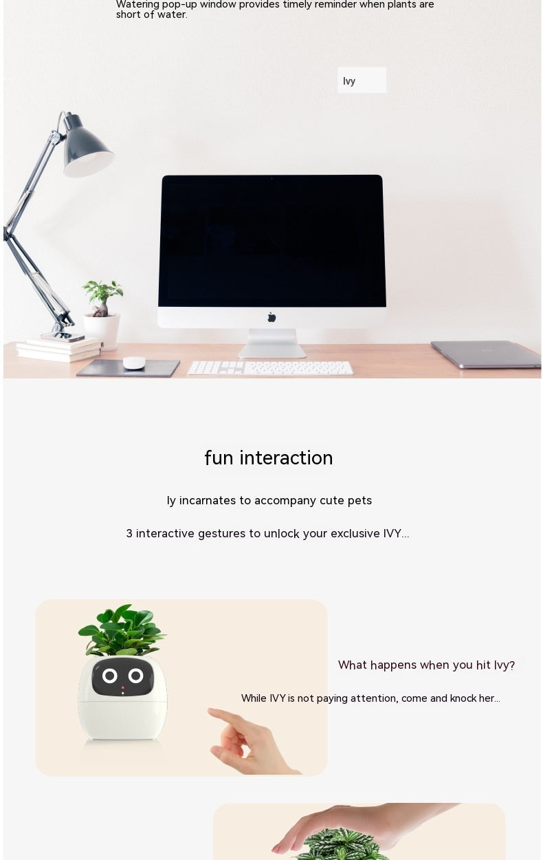 Smart Electronic Plant Pot