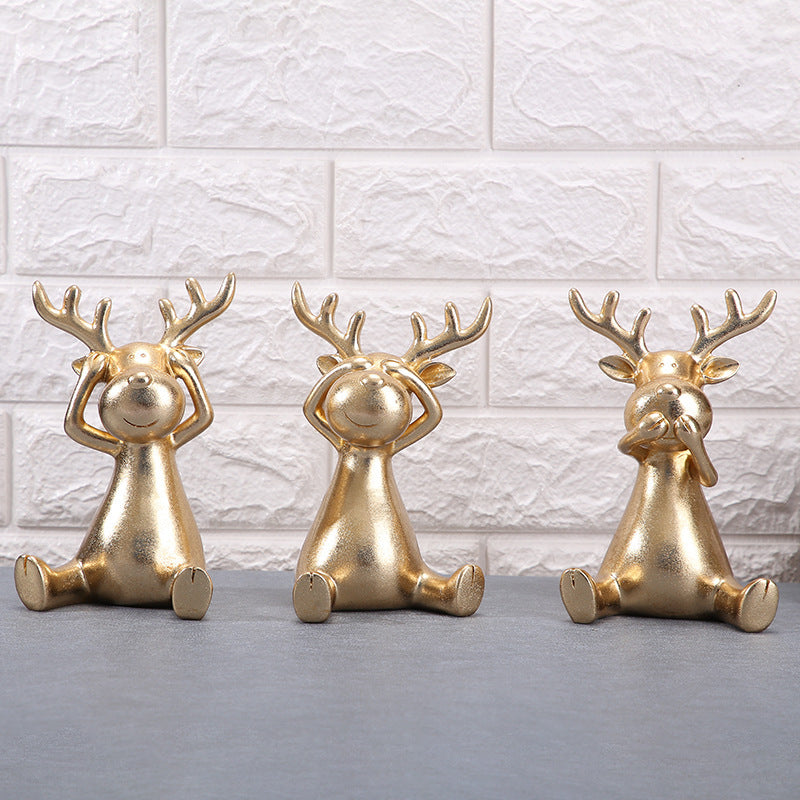 3pcs set Resin Decoration
