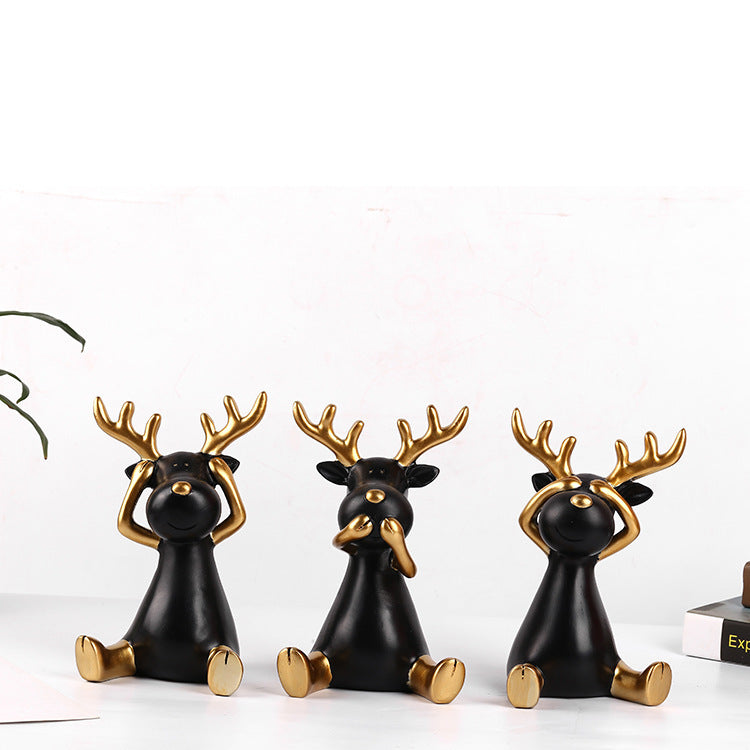 3pcs set Resin Decoration
