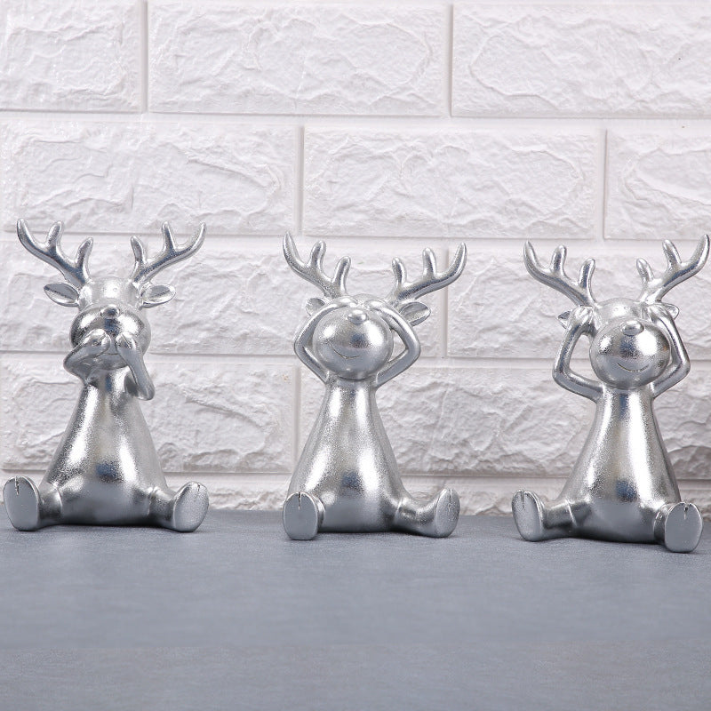 3pcs set Resin Decoration