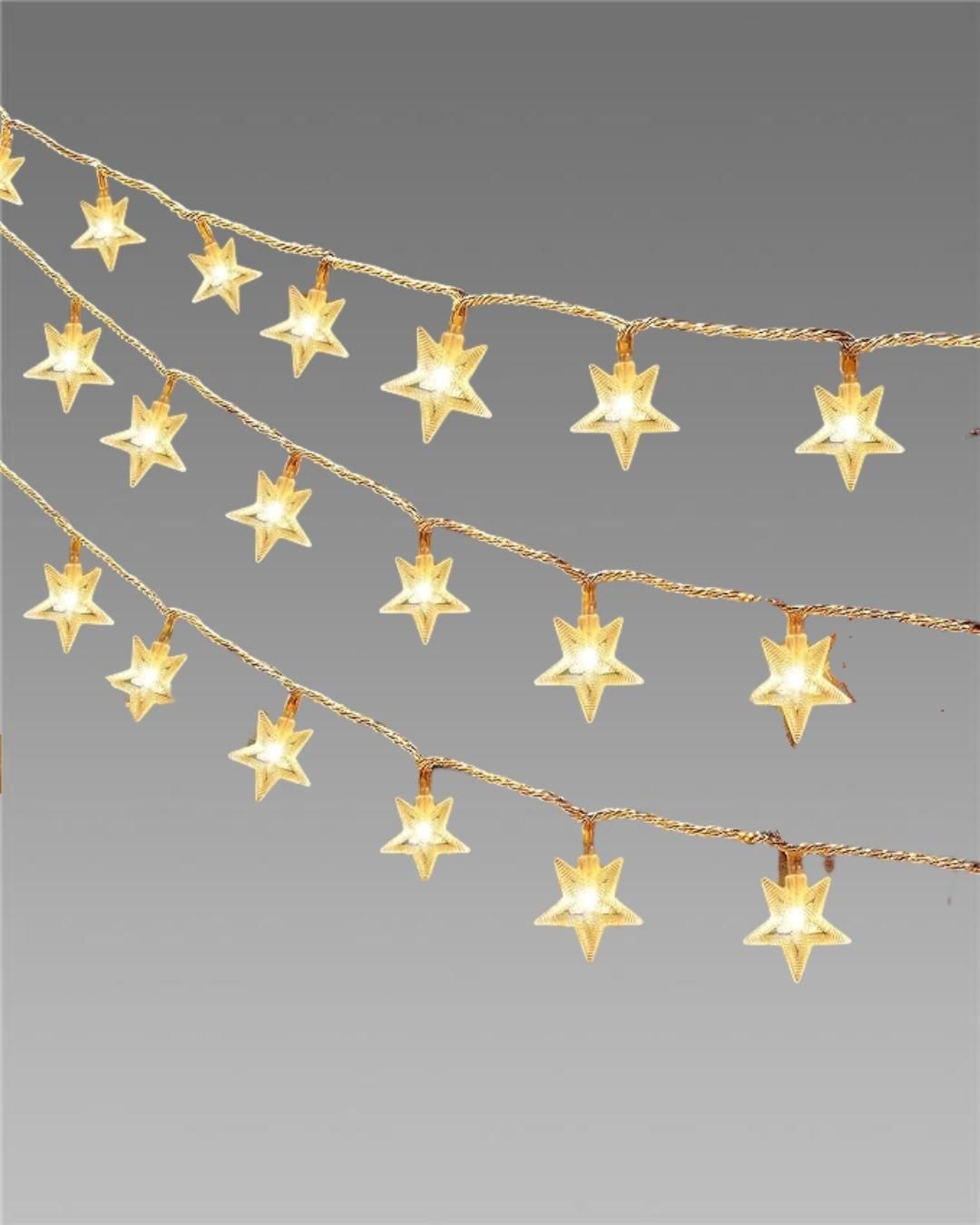 ✨ Serial String Star Lights 🌟
