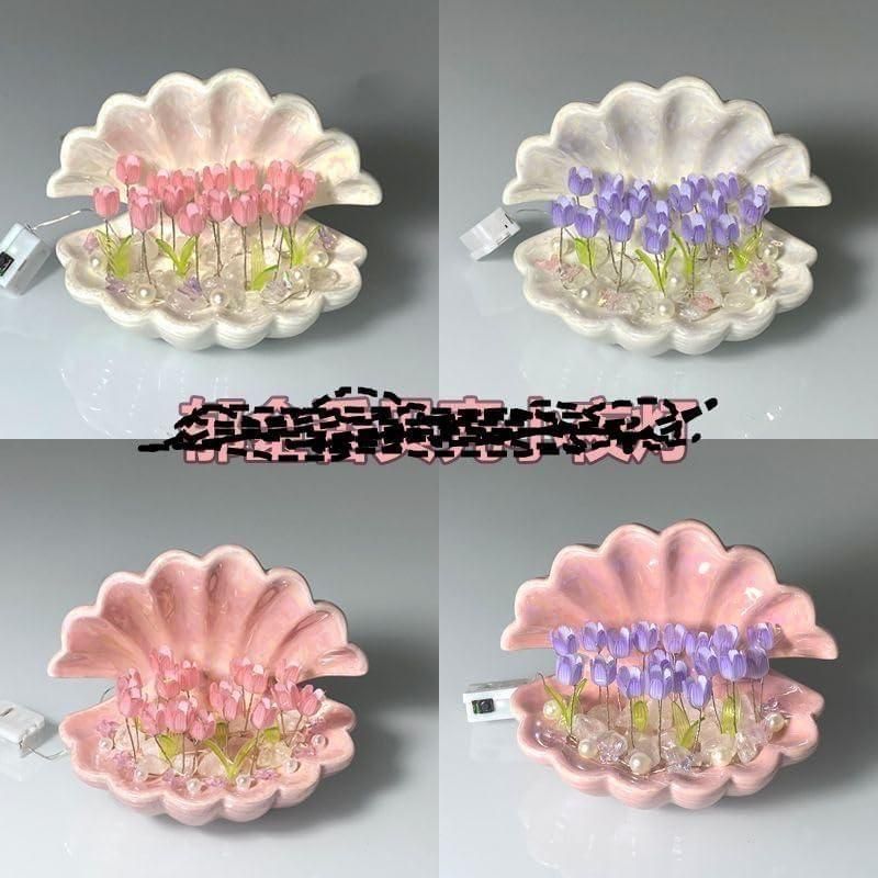 🌷 Tulip Night Light – Elegant Flower Lamp for a Cozy Ambiance! ✨