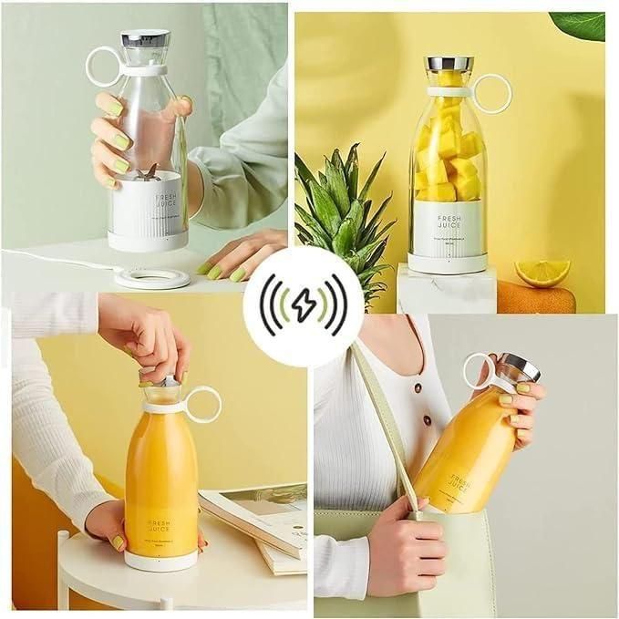 🍹 Travel Portable Mini Juice Blender- USB Rechargeable Juicer
