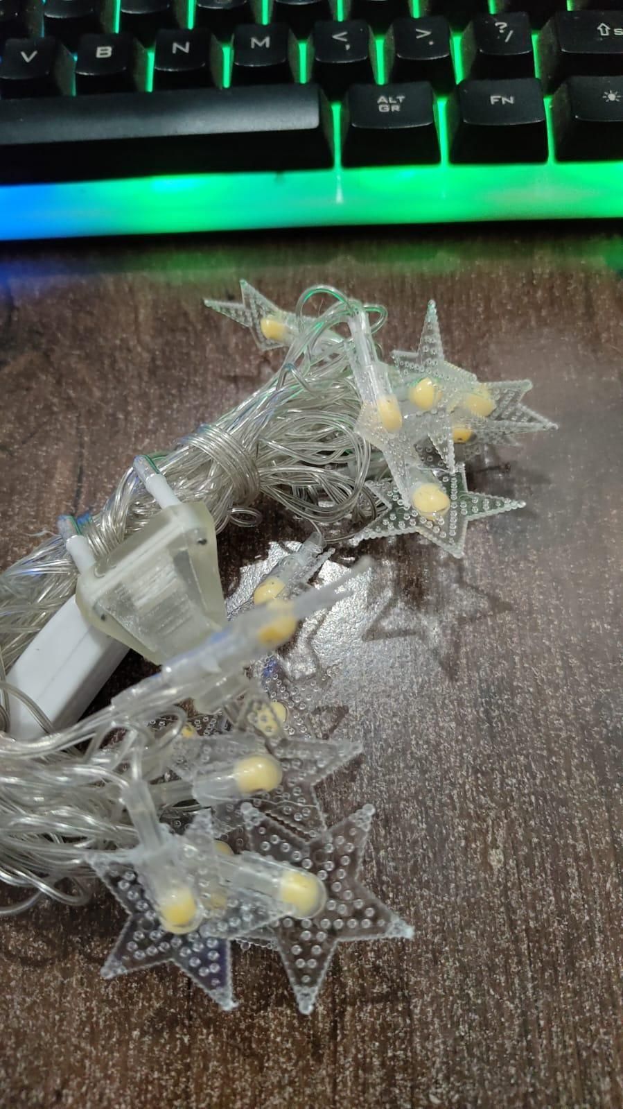 ✨ Serial String Star Lights 🌟