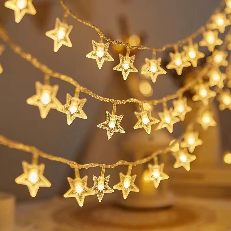 ✨ Serial String Star Lights 🌟