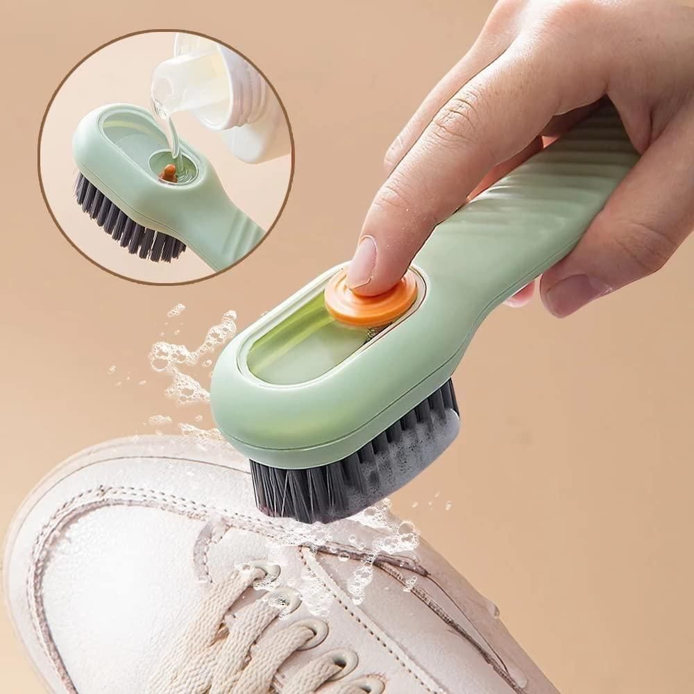 🧼 Multifunctional Soap Dispensing Scrubbing Brush (Pack of 2) 🏠✨
