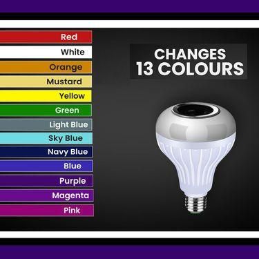 π‘ Colour Changing LED Bulb with Bluetooth Speaker & Remote | Mood Light & Music Bulb πΆπ¨