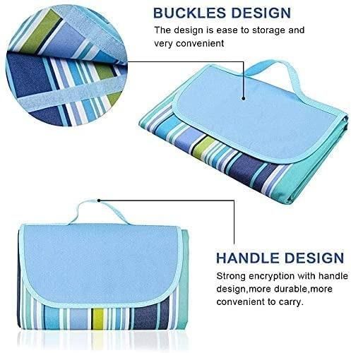 🏕️ Washable Picnic Mat – Waterproof & Foldable Outdoor Blanket 🌿