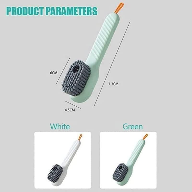 🧼 Multifunctional Soap Dispensing Scrubbing Brush (Pack of 2) 🏠✨