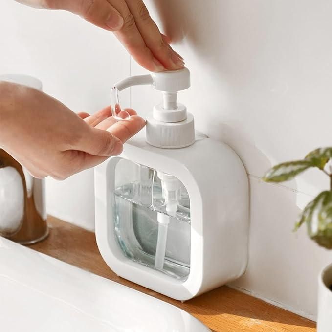 🧴 Large-Capacity Plastic Soap Dispenser Bottle – Refillable & Multipurpose 🛁