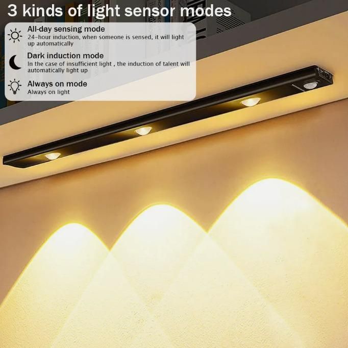 💡 LED PIR Motion Sensor Light (USB Rechargeable) 💡