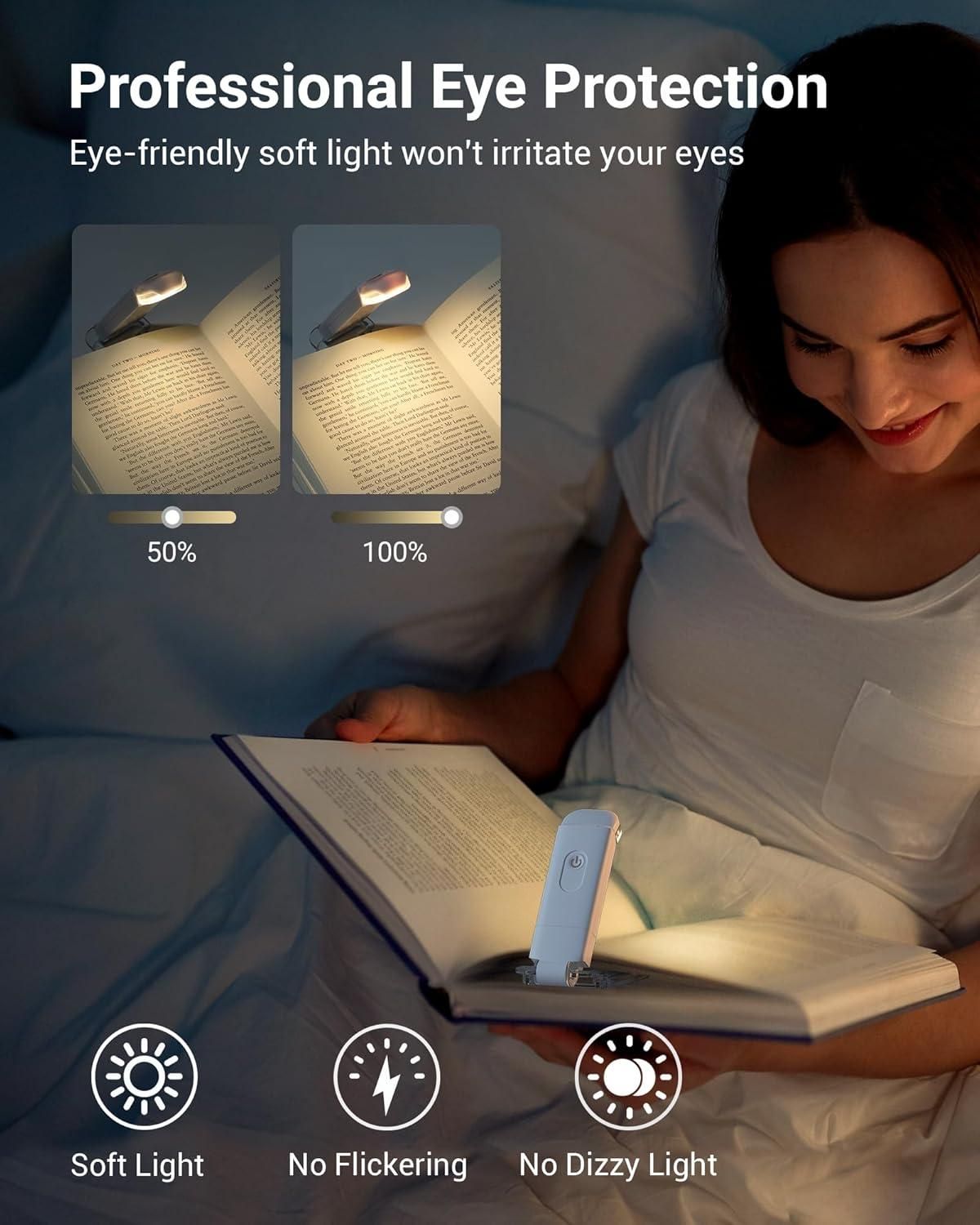 📖 USB Rechargeable Book Reading Light