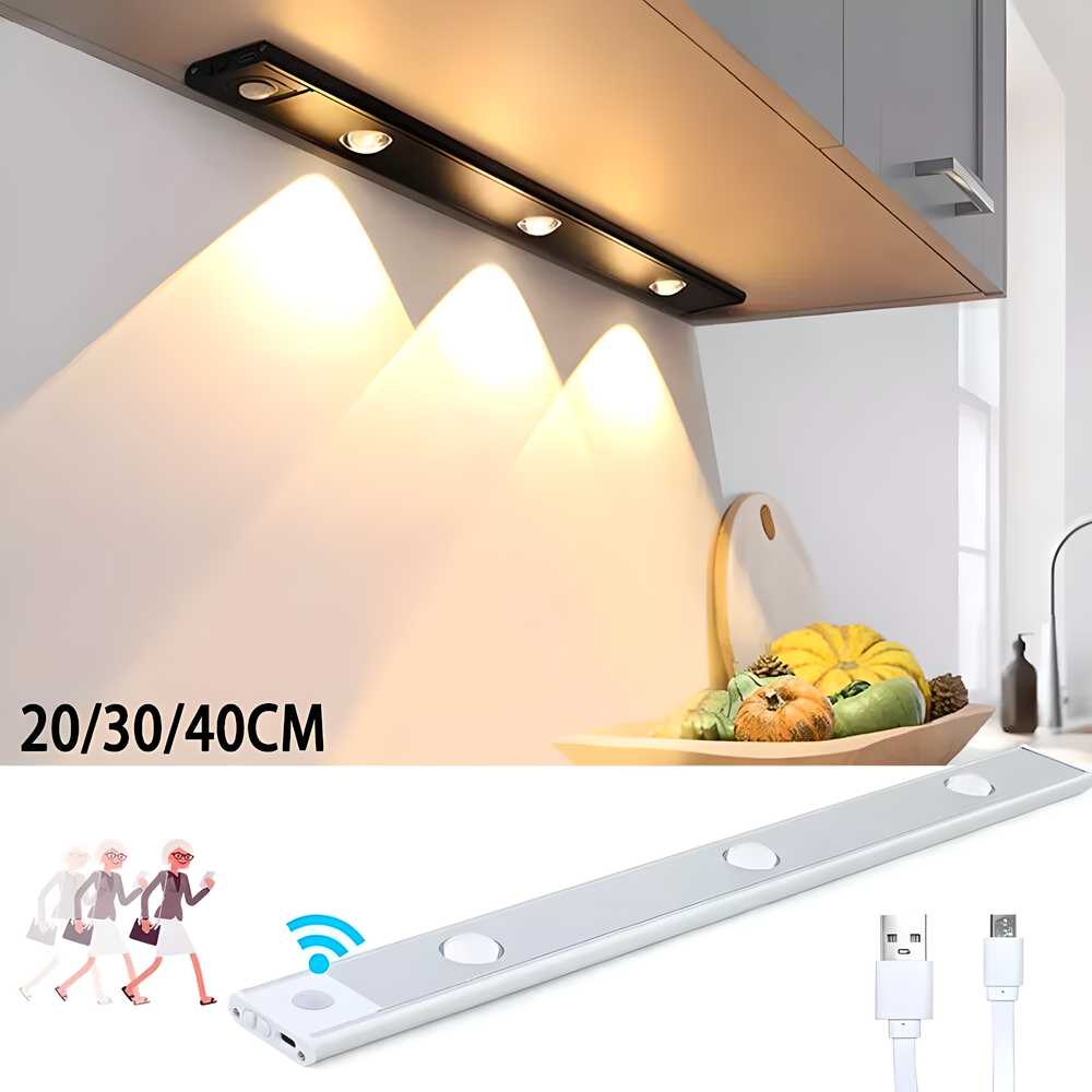 💡 LED PIR Motion Sensor Light (USB Rechargeable) 💡