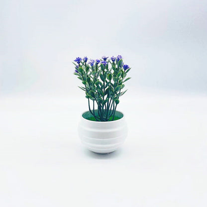 Simulation Of Green Office Desktop Trinket Artificial Plant Pot