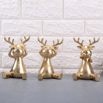 3pcs set Resin Decoration