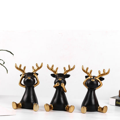 3pcs set Resin Decoration