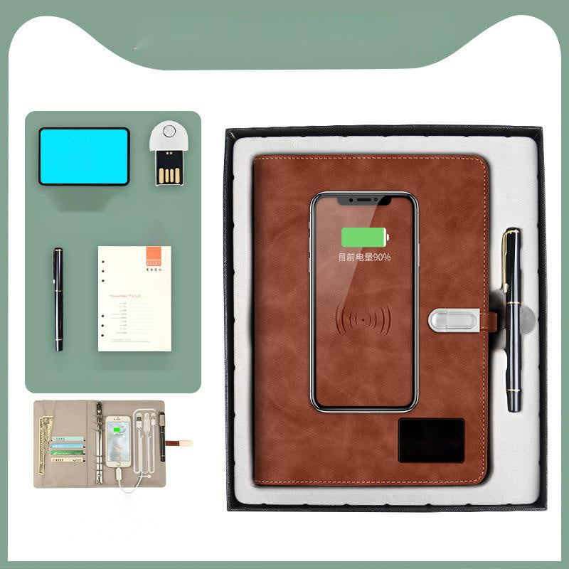 Multifunctional Wireless Charging U Disk Notebook Mobile Power Notebook