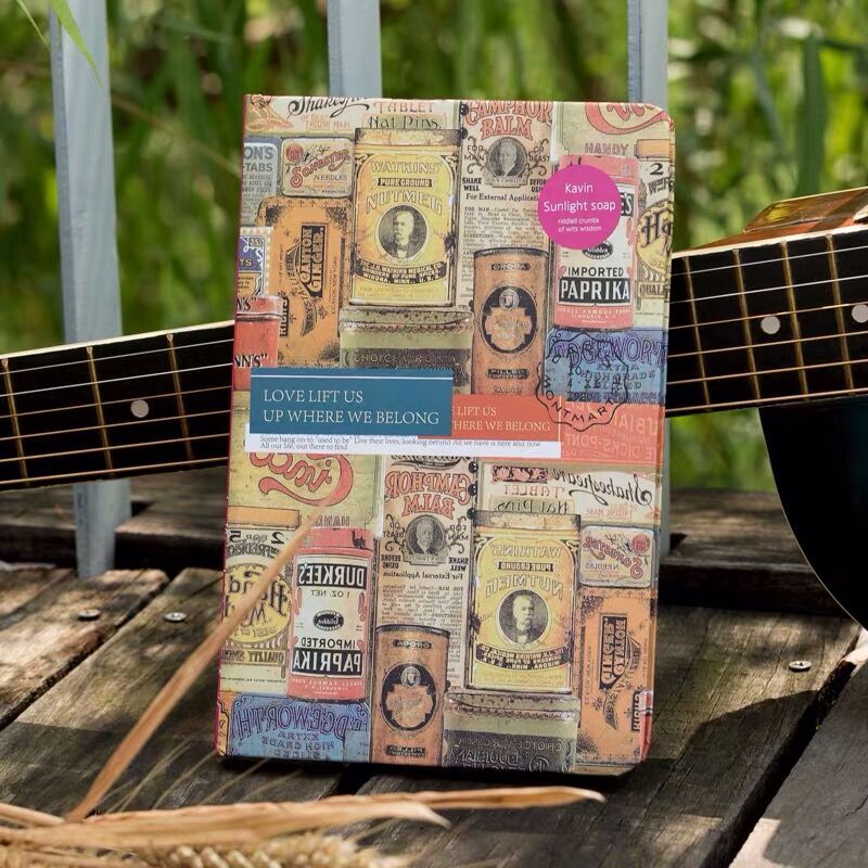 Retro notebook