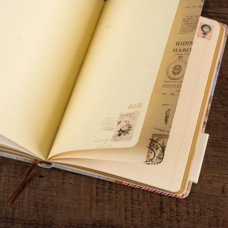 Retro notebook