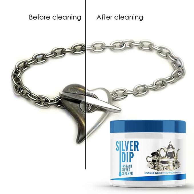 🧴✨ Silver Dip Instant Silver Cleaner (Pack of 2)