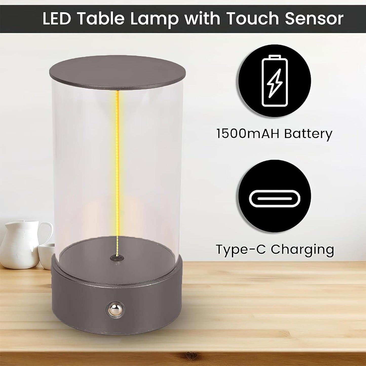 Magnetic Lamp – Multicolor Desk & Night Lamp | Stylish Decor Piece