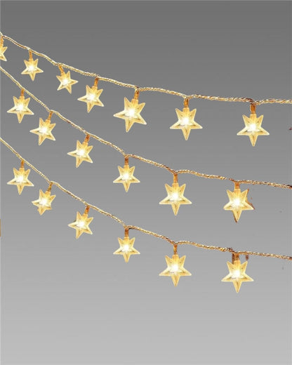 ✨ Serial String Star Lights 🌟
