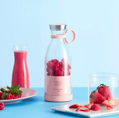 🍹 Travel Portable Mini Juice Blender- USB Rechargeable Juicer