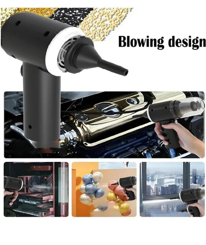 🌪️ Portable Handheld Air Duster & Wireless Vacuum Cleaner – 2-in-1 Cleaning Solution!