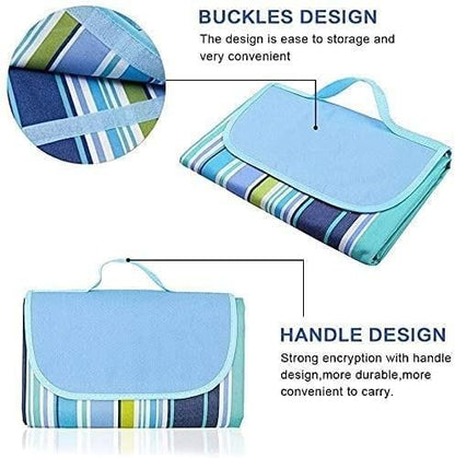 🏕️ Washable Picnic Mat – Waterproof & Foldable Outdoor Blanket 🌿