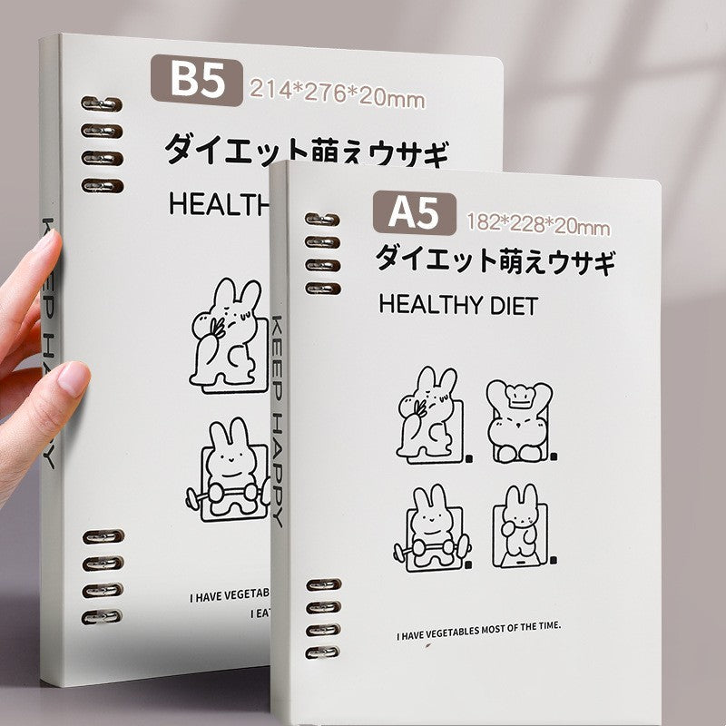 B5 Loose Spiral Notebook Detachable Notebook