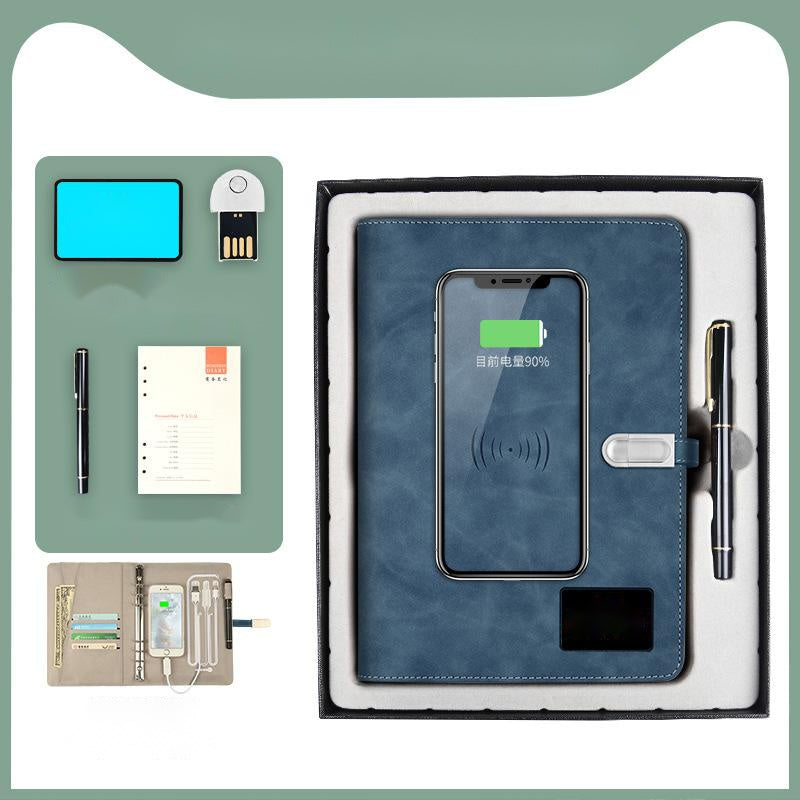 Multifunctional Wireless Charging U Disk Notebook Mobile Power Notebook
