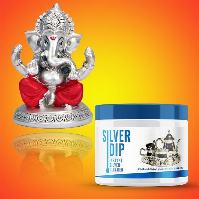 🧴✨ Silver Dip Instant Silver Cleaner (Pack of 2)
