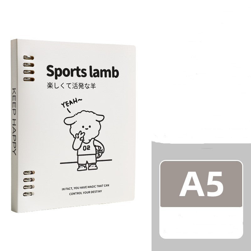 B5 Loose Spiral Notebook Detachable Notebook