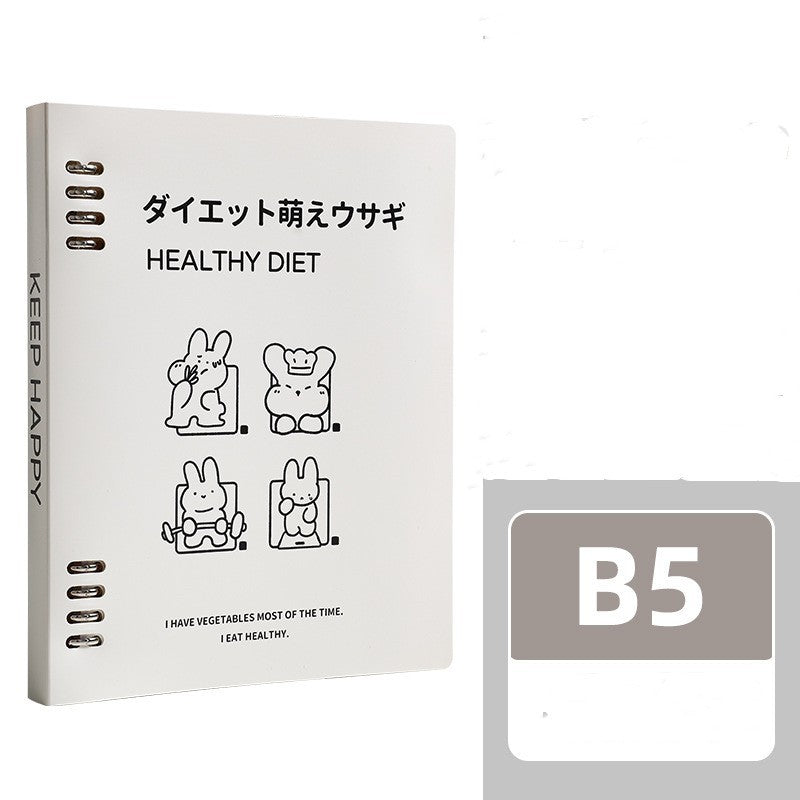 B5 Loose Spiral Notebook Detachable Notebook